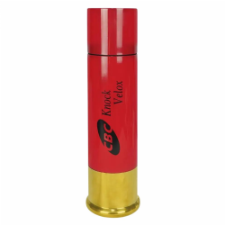 Garrafa Termica Cartucho Cbc Knock Velox Vermelha 750ml